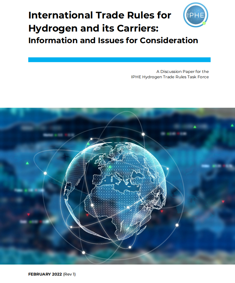 【研氫】國際氫能經(jīng)濟和燃料電池伙伴計劃發(fā)布《氫能及其載體國際貿易規則》(圖1)