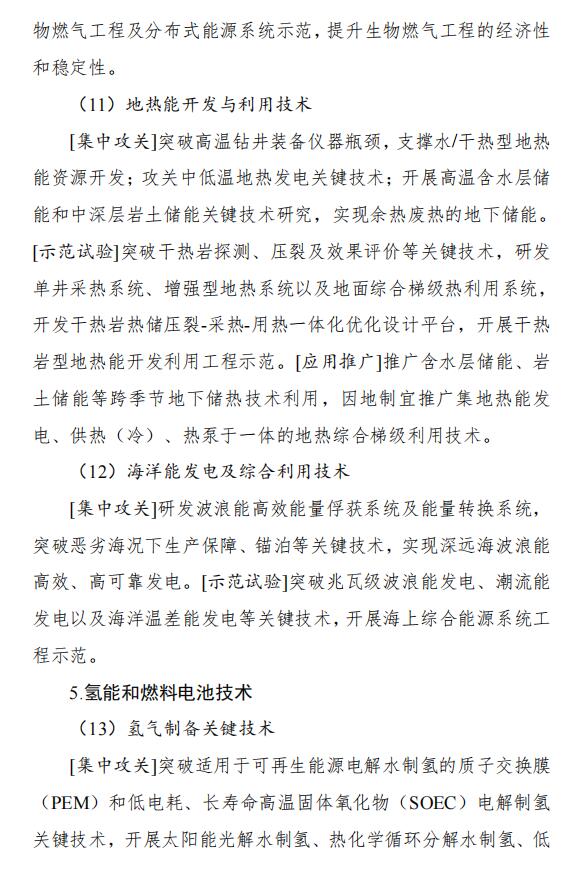 氫能和燃料電池技術(shù)列入其中！國家能源局發(fā)布《“十四五”能源領(lǐng)域科技創(chuàng  )新規劃》(圖16)