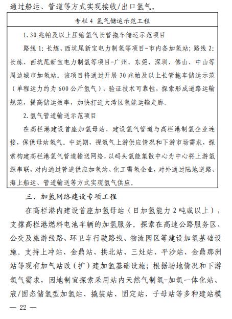 2025年總產(chǎn)值預計達100億元！廣東省珠海發(fā)布《珠海市氫能產(chǎn)業(yè)發(fā)展規劃（2022-2035 年）》(圖29)