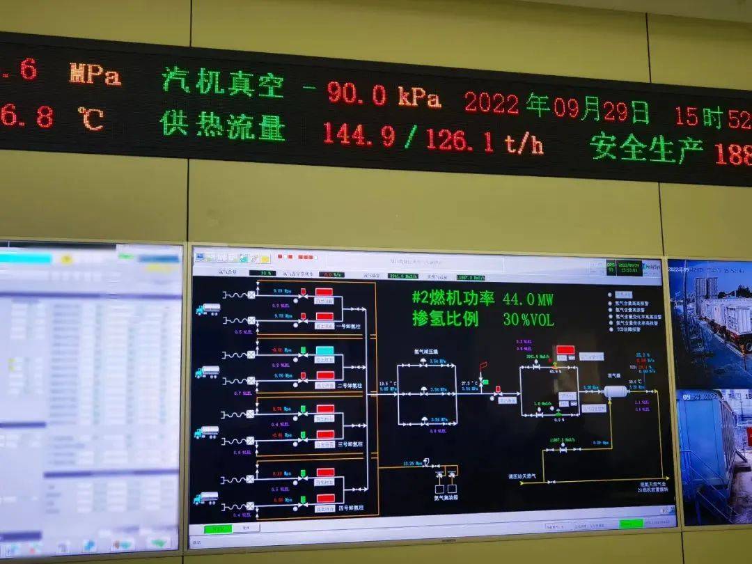 国家电投：国内首个燃机商业机组高比例掺氢发电示范运行取得重大突破(图1)